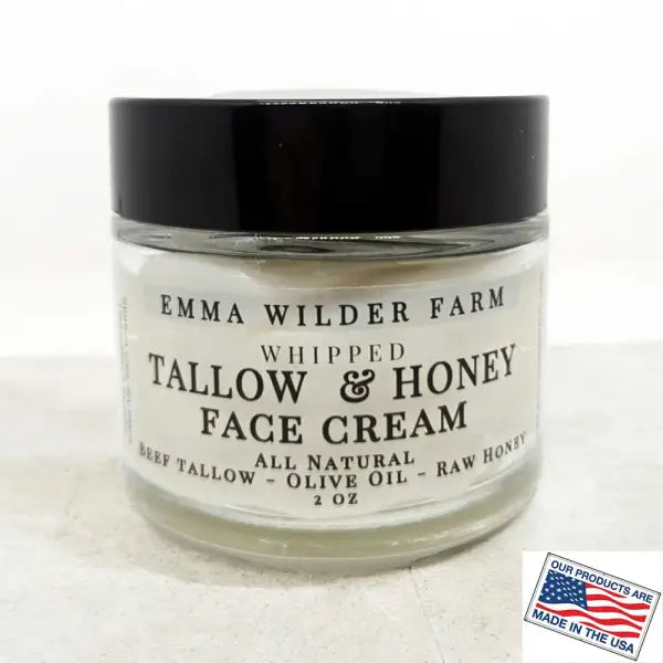 Whipped Tallow & Honey Face Cream